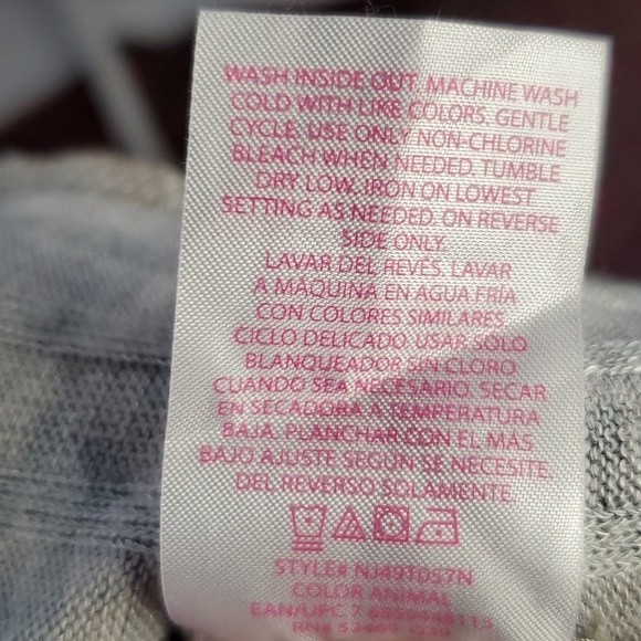 Scoop neck Front tie Multicolor Size XL - Picture 5 of 5